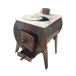 주물 화목 난로 리버스 열풍기 야외 석탄 농촌 캠핑화덕 소형 보일러