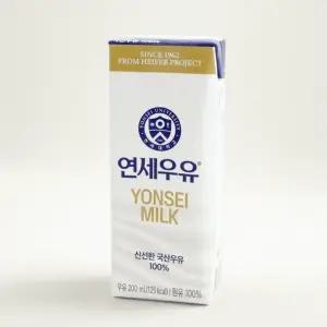 연세우유 멸균우유 200ml 24개