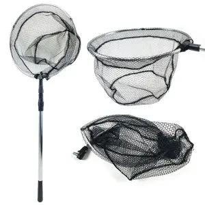 접이식 3단 알루미늄 뜰채 논슬립 연심망 낚시뜰채/대형/민물/뜰채망/선상/갯바위/양식장/원형/물고기/그물