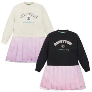 그라데이션 플리츠 원피스QAOP13441