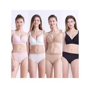 [하프클럽/원더브라]원더브라 와이어프리 브라팬티 8종세트 WB166_00