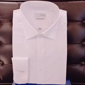 [대구백화점] [듀퐁셔츠]신축성이 좋은 스트레치  슬림셔츠(SE5FM22LS751SWH)