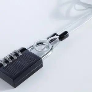 로프 다용도케이블 자전거 자물쇠 와이어 미니 2M (44JwG)