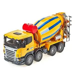 자동차 미니카 장난감자동차 장난감트럭 브루더 스카니아시멘트믹서 장난감 작동완구