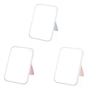 탁상거울 접이식 미용거울 사각 스탠드 화장대 책상 (WFJLM5A)