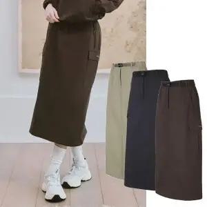 갤러리아 디스커버리 여성 내추럴 우븐 트레이닝 스커트 DWTP42054