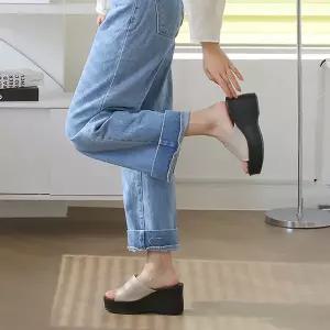 [잭앤질]잭앤질 베이직 플랫폼 웨지힐 슬리퍼(JA5Z170)