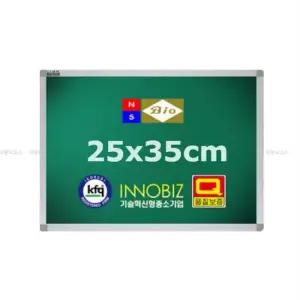 금강 자석 녹색청칠판 25x35cm)알루미늄몰딩 분필칠판 학교칠판 자석칠판 자석보드 학원칠판