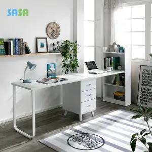 [SASA]사사가구 딤플 2인용 서랍형 3000 책상세트