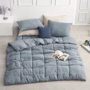 [벨리에르] 글로시 ED 피그먼트 이불 토퍼 베개커버 풀세트(슈퍼싱글)