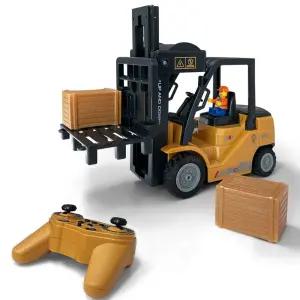 실감나는 조종이 쉬운 타이탄 지게차 24GHz 라이팅 사운드 미스트 무선 RC카 장난감