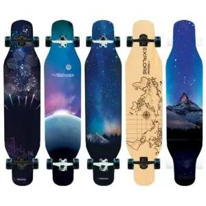 타보레_ new 댄싱롱보드 (LED휠/양면칼라)/사은품증정 타보레 스케이드보드 휴대용킥보드 성인용킥보드