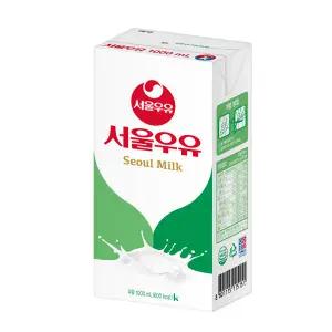 서울우유 멸균우유1000ml × 10입 (유통기한:12주)