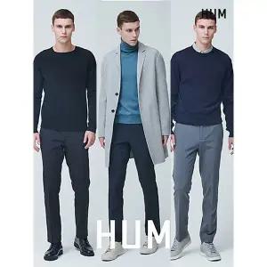 [본사][HUM]남)슬림 스트레이트핏 본딩 슬랙스(HHOWCPN184P)