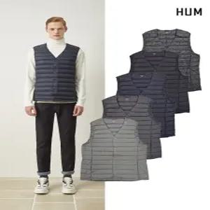 [본사][HUM]남) 구스다운 V넥 경량 베스트(FHNWCVE141P)