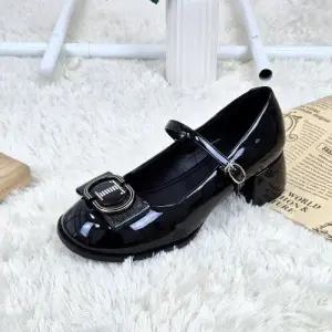 [제이시]제이시 발볼넓은 푹신한 메리제인 학생구두 5cm K367