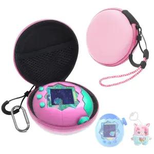 반다이 다마고치 파라다이스 케이스 파우치 가방 손목 스트랩 카라비너 포함