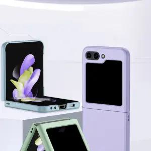 Z플립5 갤럭시 솔리드 실리콘 케이스 하드 심플