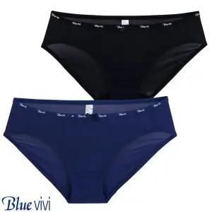 블루비비by비비안 폴리스판 미니형 미디팬티 2매 ppt2088s