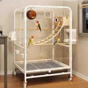 아크릴 앵무새 장난감 놀이터 이동식 새장 앵무새집