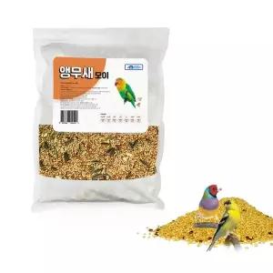 [초록끈]아마존 앵무새모이 1500g 앵무사료