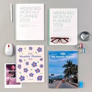 당일출고 2026 아르디움 빅먼슬리 플래너 다이어리 날짜형 큰사이즈