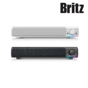 브리츠 BZ-SL9 스피커 사운드바 컴퓨터 데스크탑 PC 모니터 게이밍 PC방 유선 USB 2채널 가성비 해드셋