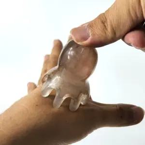 두피 괄사 문어 마사지 경락 지압