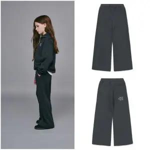 갤러리아 [블루테일]AZH8PT02CG 차콜그레이 사선 절개 기모 팬츠