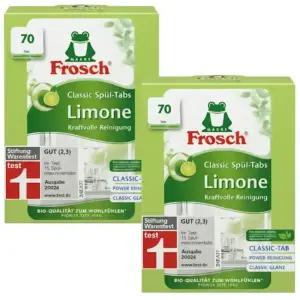 프로쉬 클래식 식기세척기 세제 그린레몬 타블렛 15g 70개입 1.05kg 2개