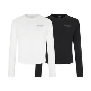 갤러리아 디스커버리 여성 델타픽 세미크롭 긴팔티 DWRL42054