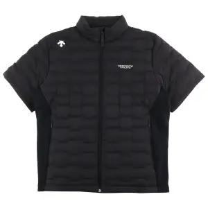 스탠드넥 반팔 다운자켓 SP421TDJO2BLK