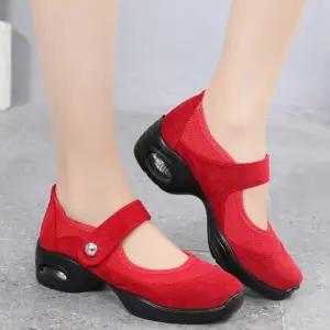 발편한 라인댄스화 줌바댄스 소프트신발 스포츠 댄스 라틴 경량화