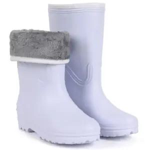 여성털장화 여자 겨울 논슬립 방수 방한 위생 주방 흰색