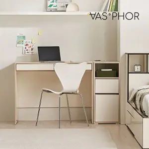 [바스포르][착불] 뮤트 일자형 컴퓨터 학생 1000 책상+서랍장 세트