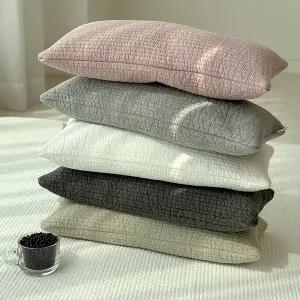 [한스갤러리] 바이오비드폼 줄누비 경추 거북 일자 목 베개 15x40