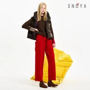 [SNOYA]스노야 25FW 메리노울100 홀가먼트 니트팬츠