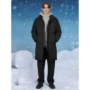 [하프클럽/팬암]라이프 롱다운 패딩 블랙 PODCDJ31020BK