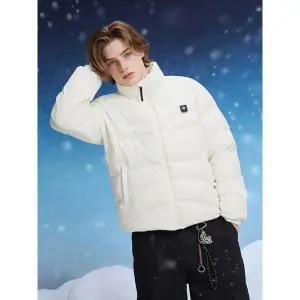 [하프클럽/팬암]라이프 글로브 스티치 다운 자켓 오프화이트 PODCDJ31030OW