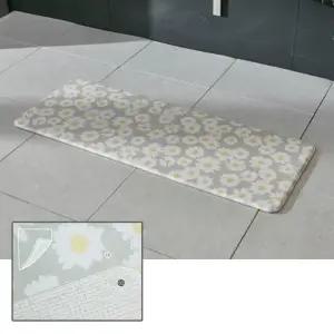 [굿야드] 주방 발매트 싱크대 발판 부엌 바닥 욕실 PVC 러그