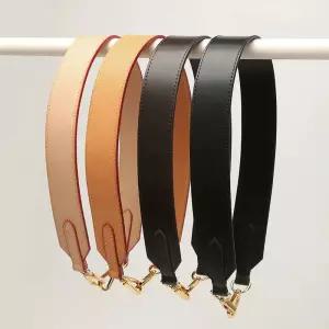 가방끈부자재 65CM 가죽 와이드 가방 스트랩 핸드백 토트백 명품 손가방 야채 무두질 여성 숄더 핸들 크로