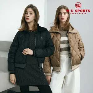 [MU SPORTS] 엠유 웨이브 퀼팅다운 자켓 1종