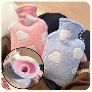 하트 보온 물주머니 온수 핫팩 찜질팩 미니 손난로 캠핑용