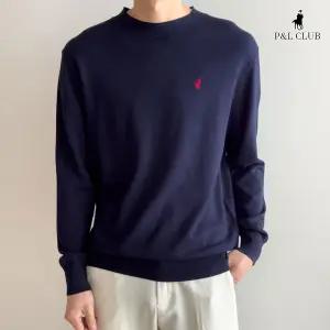 [빅히트 패션] 남성 라운드 부드러운 비스코스 니트티 간절기 봄 가을 쫀쫀 오버핏