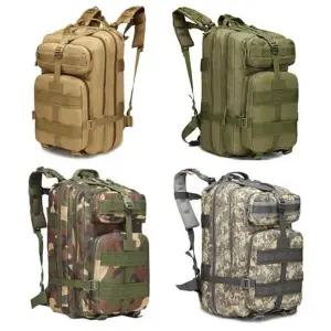 밀리터리 600D 3단 생존가방 30L 대용량 백팩