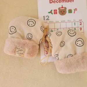 자전거 킥보드 핸드워머 귀여운 골지 방한 장갑 핸드머프 겨울