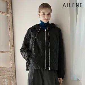 [엘렌느] 25FW 더블웨이브 퀼팅 점퍼+베스트 세트