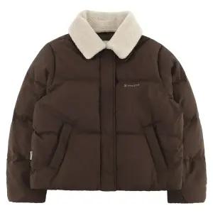 스노우피크 여성 카라 부클넥 헤비 다운 자켓 S25WWGDJ57CB