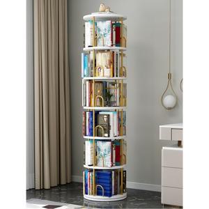 아이디어 회전 책꽂이 이동 5단 스케치북 4단 이동식 착지 코너테이블 학생 3단