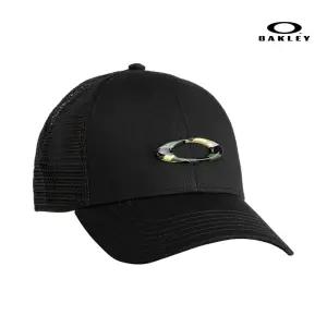 오클리 밀리터리 로고 일립스 트러커 스냅 메쉬캡